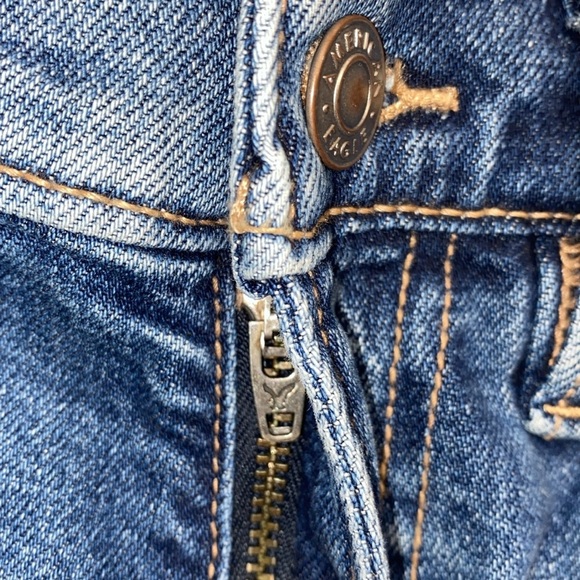 American Eagle jeans 90s straight size 4 shirt - Picture 5 of 8